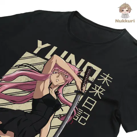 NUKKURI ANIME TSHIRT - Mirai Nikki - Yuno Gasai T-Shirt