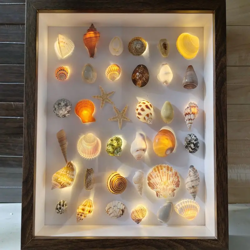 

Creative tourist Souvenir Gift,Handmade DIY Painting with Photo Frame, Small Night Lamp Material
