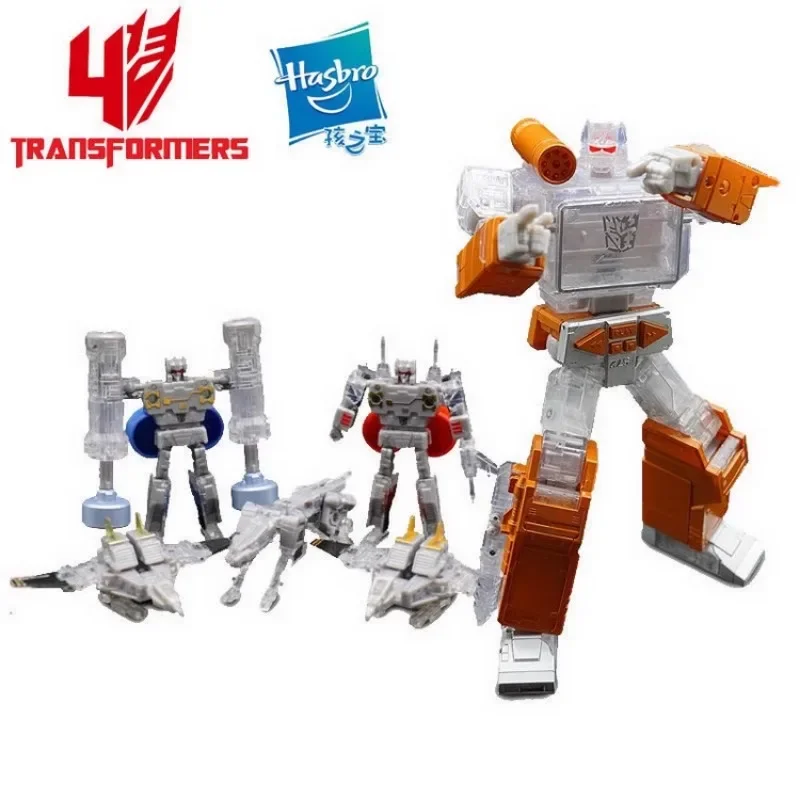 TransDevices Studio Series Robot Toy, Hasbro Platinum Master, Transparent MP13 Soundwave Limited avec 5 bandes, Hobby Gift, En stock