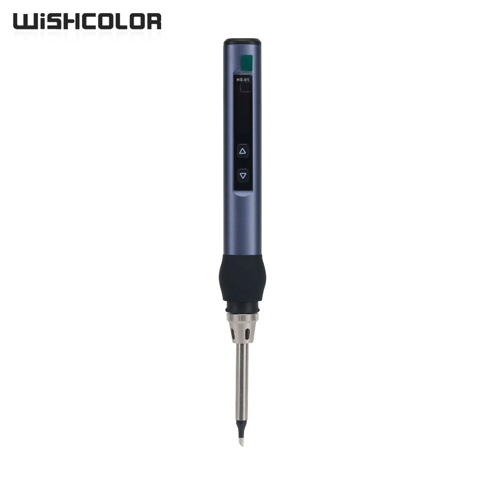 Wishcolor HS-01 Black Advanced Version Smart Soldering Iron with 6 Iron Tips and 65W Power Supply for FNIRSI