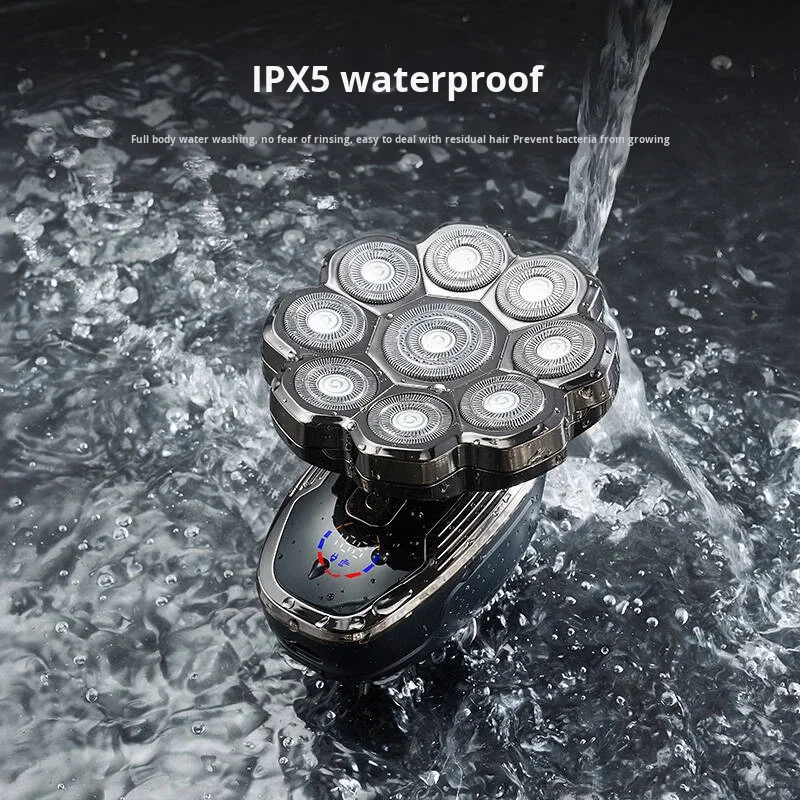 

Новая электробритва 9D, магнитная головка из нержавеющей стали, моющаяся крышка для всего тела, многофункциональная бритва