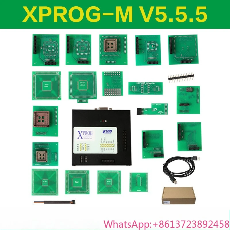 

Cross-border XPROG-M V5.5.5 XPROG M BOX supports CAS4 automotive ECU programmer