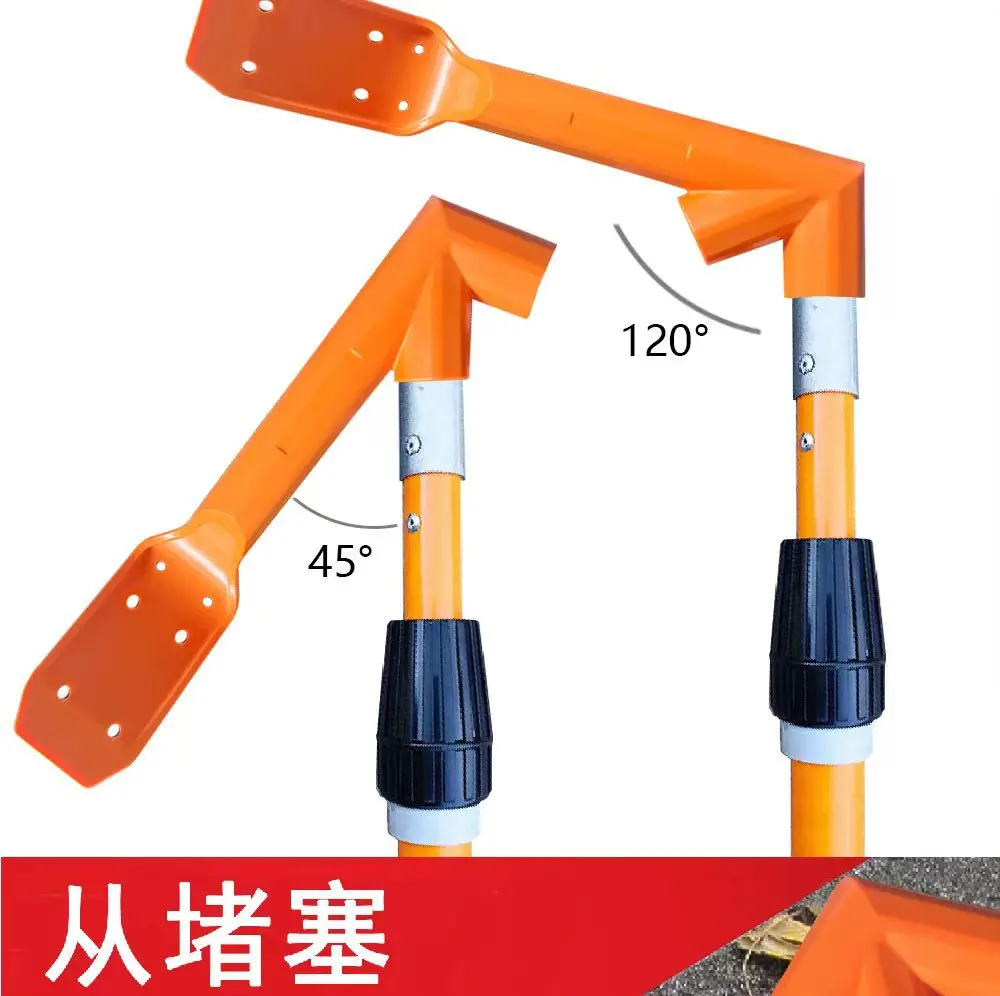Long Handle Pipe Cleaners Tool Abrasion Resistance Thicken Gutter Cleaning Tool Easy to Use Ergonomic Drain Unclogger Street