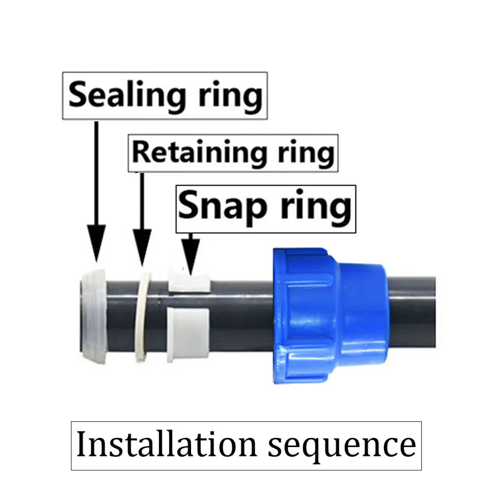 20mm Watering Tube Filter 200 Mesh Metal Net Screen Irrigation Plastic DN15 Pe Pipe Filter Quick Connector