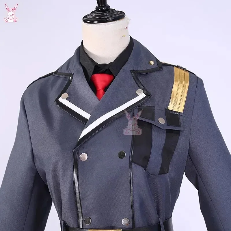 Anime 86 Eighty Six Shinel Nozen Undertaker Game Suit Handsome Uniform Cosplay Costume Halloween Party Outfit Party Costume