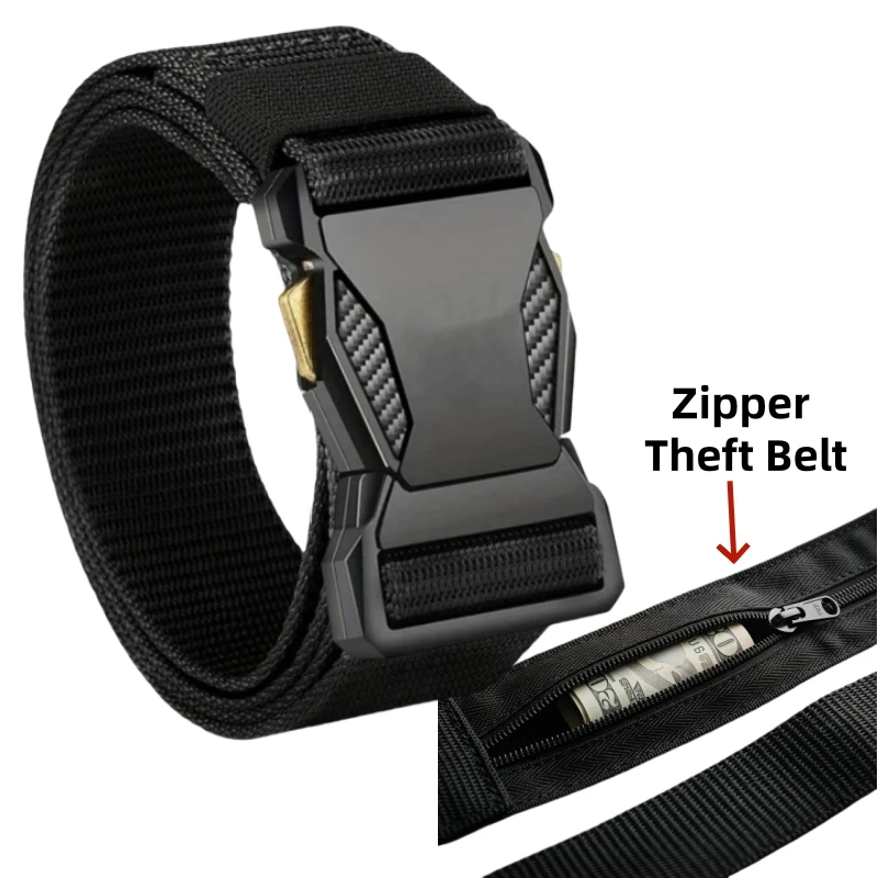 Travel Cash Anti Theft Belt Waist Bag Men Portable Hidden Money Strap Belt Wallet Waist Pack Men Hiding Belt Outdoor sports belt