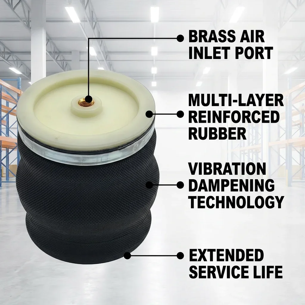 NEW Seat Air Suspension Spring Bag 174855 1029434 58100109300 for Grammer MSG 90.5 90.6 Series for DAF IVECO MAN Mercedes Scania