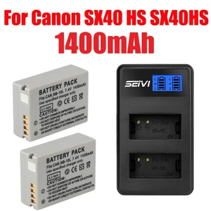 Canon Camera Battery, 1400mAh, NB-10L, NB, 10L, NB10L, SX40, HS, SX40HS, SX50, HS, SX50HS, G1, X, G15, G16, SX60, HS, G3X 8 Hauptverkauf Batterie NB 10L - №2