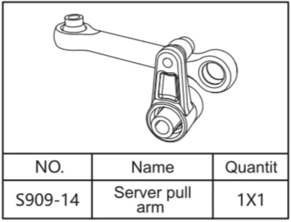 S910 S909 RC Car Accessories Original Parts