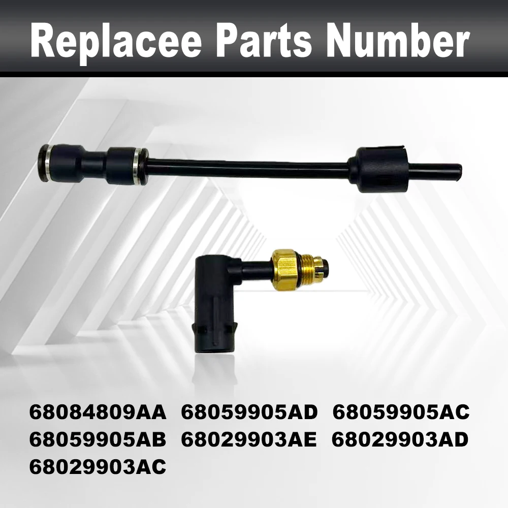2PCS Auto-Aufhängungskniestützen-Reparatursatz mit Schläuchen für Jeep Grand Cherokee Dodge Ram 1500 2011-2020 68084809AA 68059905AD – Detail 10