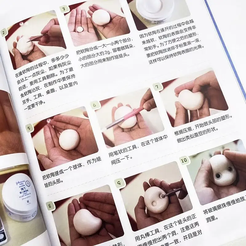 Boneca Design e Produção Tutorial Livro, Guia Conhecimento Indústria, DIY, OB11, Novo