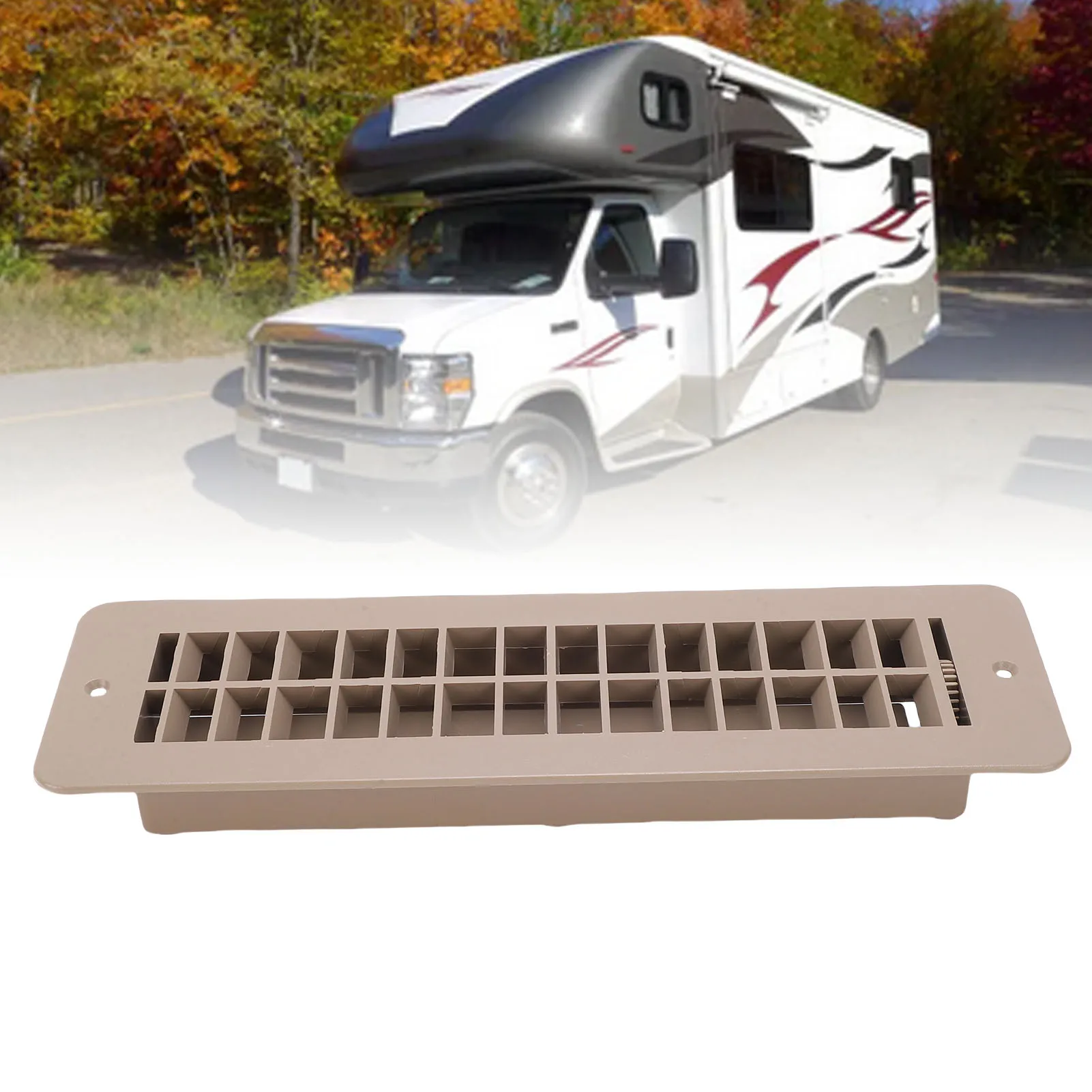 

Напольный аппарат для автодома, простая регулировка, рычаг подачи воздуха, высокопрочная пластиковая крышка вентиляционного отверстия для пола, гриль для вентиляции дома на колесах