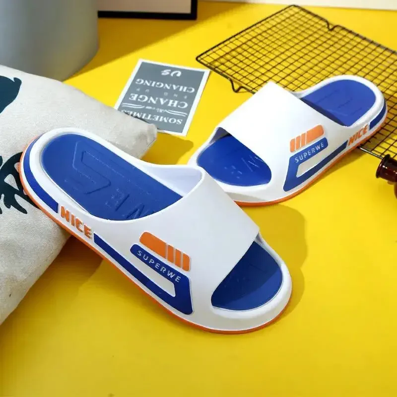 Fashionable Trendy Unique Versatile Men's Slippers 2024 New Arrival Wear-resistant Non-slip Outer Wear For Home Dormitory