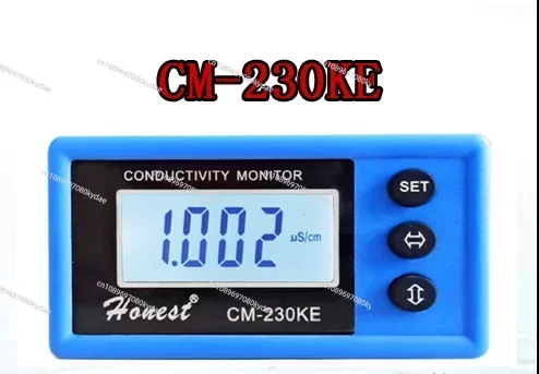 Industrial Online Conductivity Meter CM-230KE 0-9999us 4-20mA Output Alarm Device