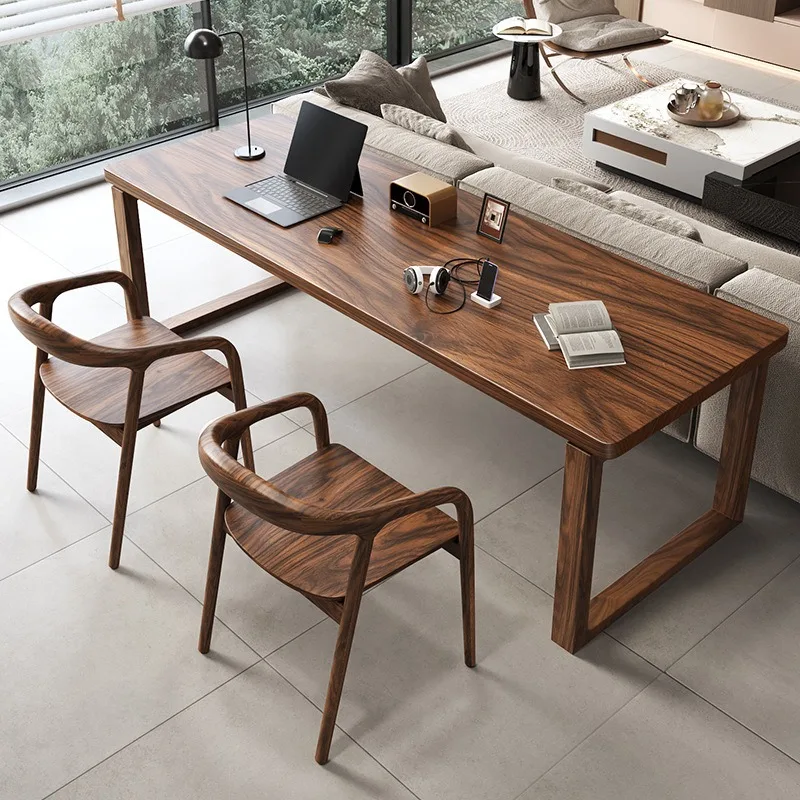 South American walnut home living room student desk workbench commercial reception negotiation table and chair
