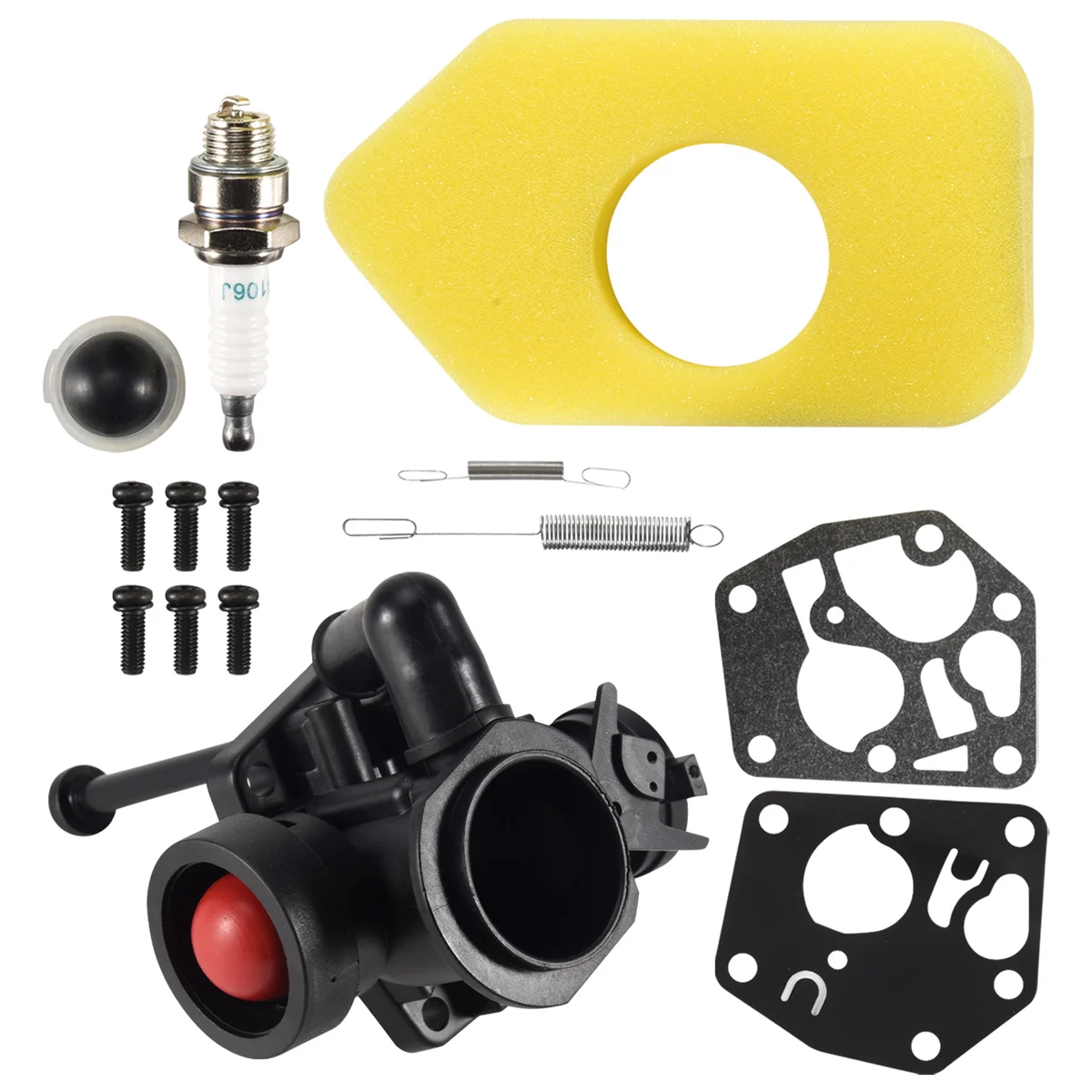 795477 Carburetor 691859 692211 Governor Spring 698369 Air Filter for Briggs&Stratton 795469 794147 699660 794161 498811 XY