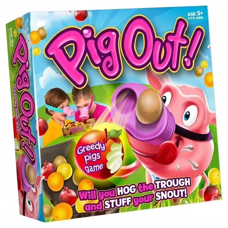 

Greedy Pig Game Funny Action Board Elimination Competition Pig Nose Game Card Games For Children Adults