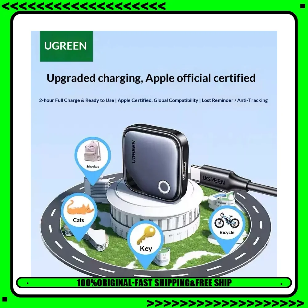 Ugreen 75119-SmartTag Locator-Chargeable Intelligent Bluetooth Locator Anti-lost device CM919