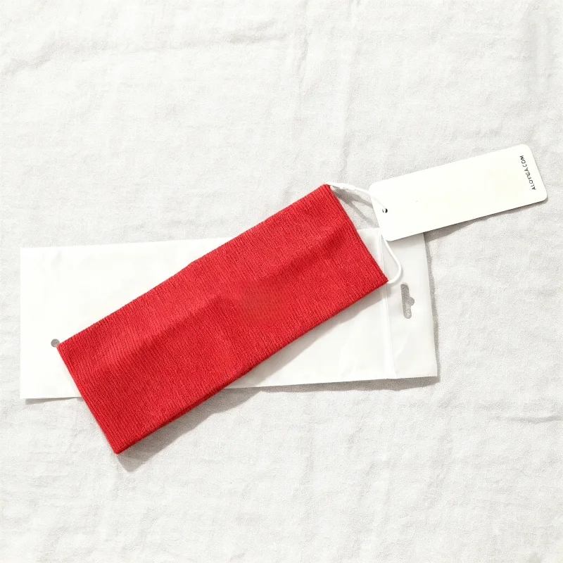 لون نقي على الوجهين النايلون اللياقة البدنية اليوغا عقال مرونة ماصة للعرق الرياضة في الهواء الطلق الفرقة الصالة الرياضية الشعر الدائري