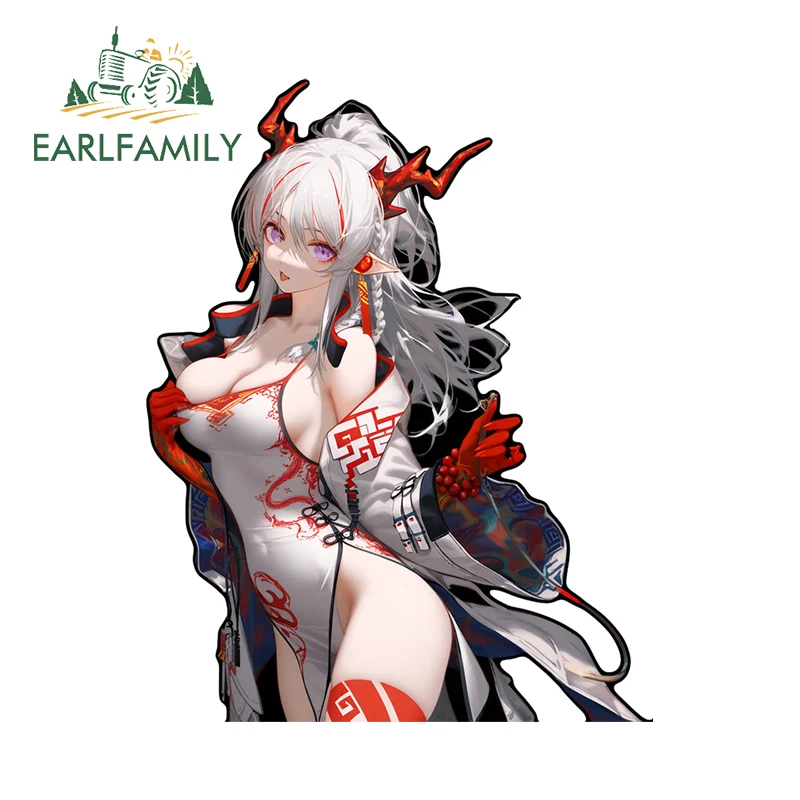 

EARLFAMILY 13 см × 10,3 см Sweet Year Arknights автомобильные наклейки красивый пушистый дракон гардероб компьютерные наклейки прочные автомобильные аксессуары