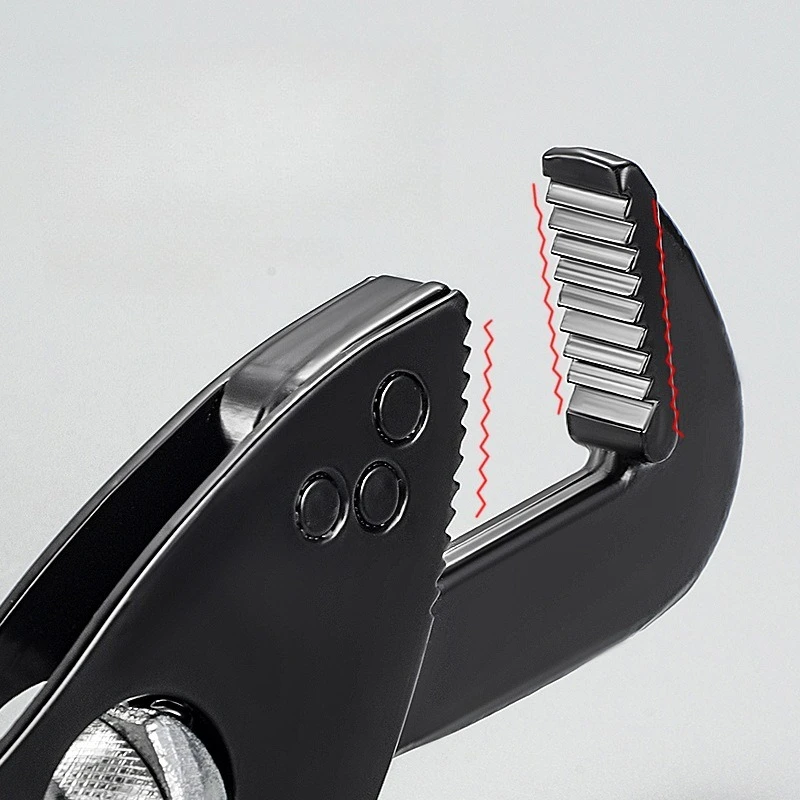 مفتاح مضخة مياه قابل للتعديل 7-12 بوصة، مفتاح ربط قابل للتعديل على شكل أنبوب، أحجام مختلفة من ملحقات الصمامات، أدوات يدوية #2