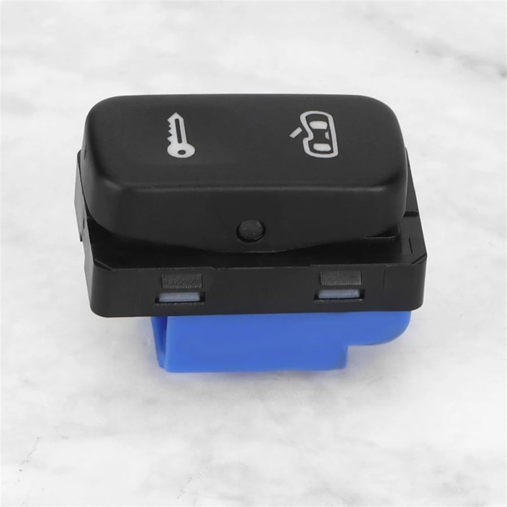 中央ドアロック黒スイッチボタン1Z0962125AシュコダオクタビアMk2 2004-2013用、自動ドアロックコントロールスイッチ交換部品