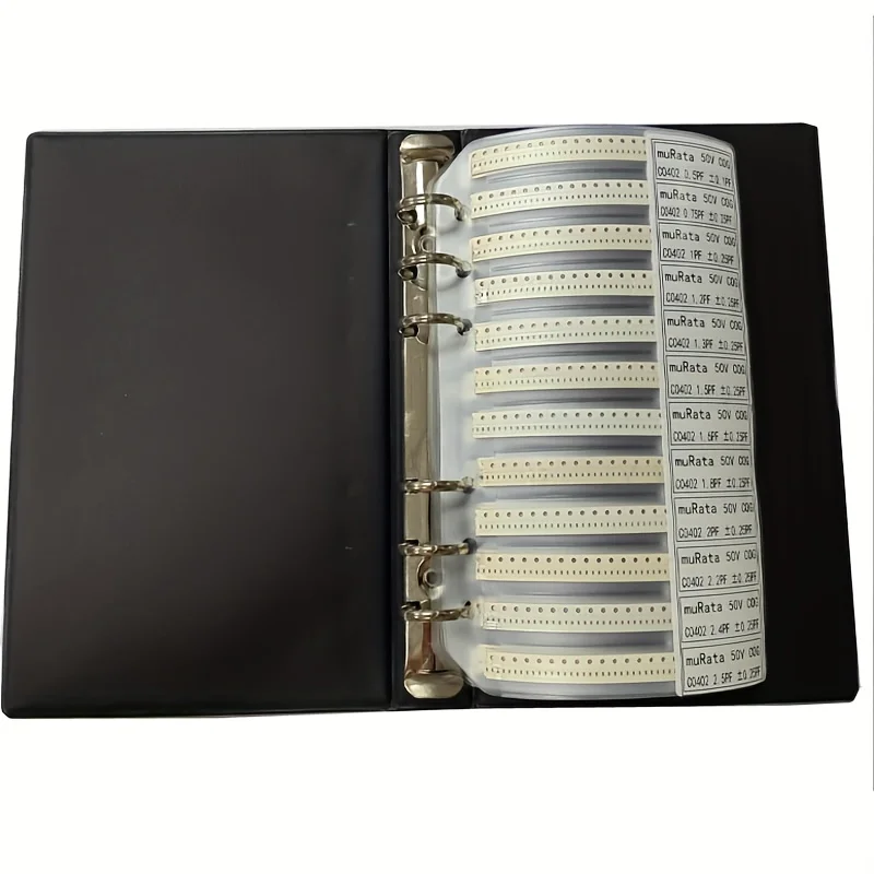 SMD Capacitor Booklet 0603 0805 1206 0201 0402 Resistor Pack Capacitive Device Sample Book