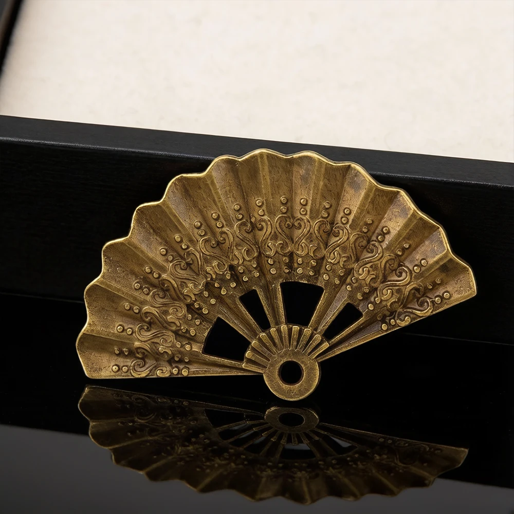 10pcs Vintage Charms Fan 21x33mm Antique Alloy Pendant Ancient Hair Jewelry Making Accessories DIY Handmade Craft Earring Choker - view 4