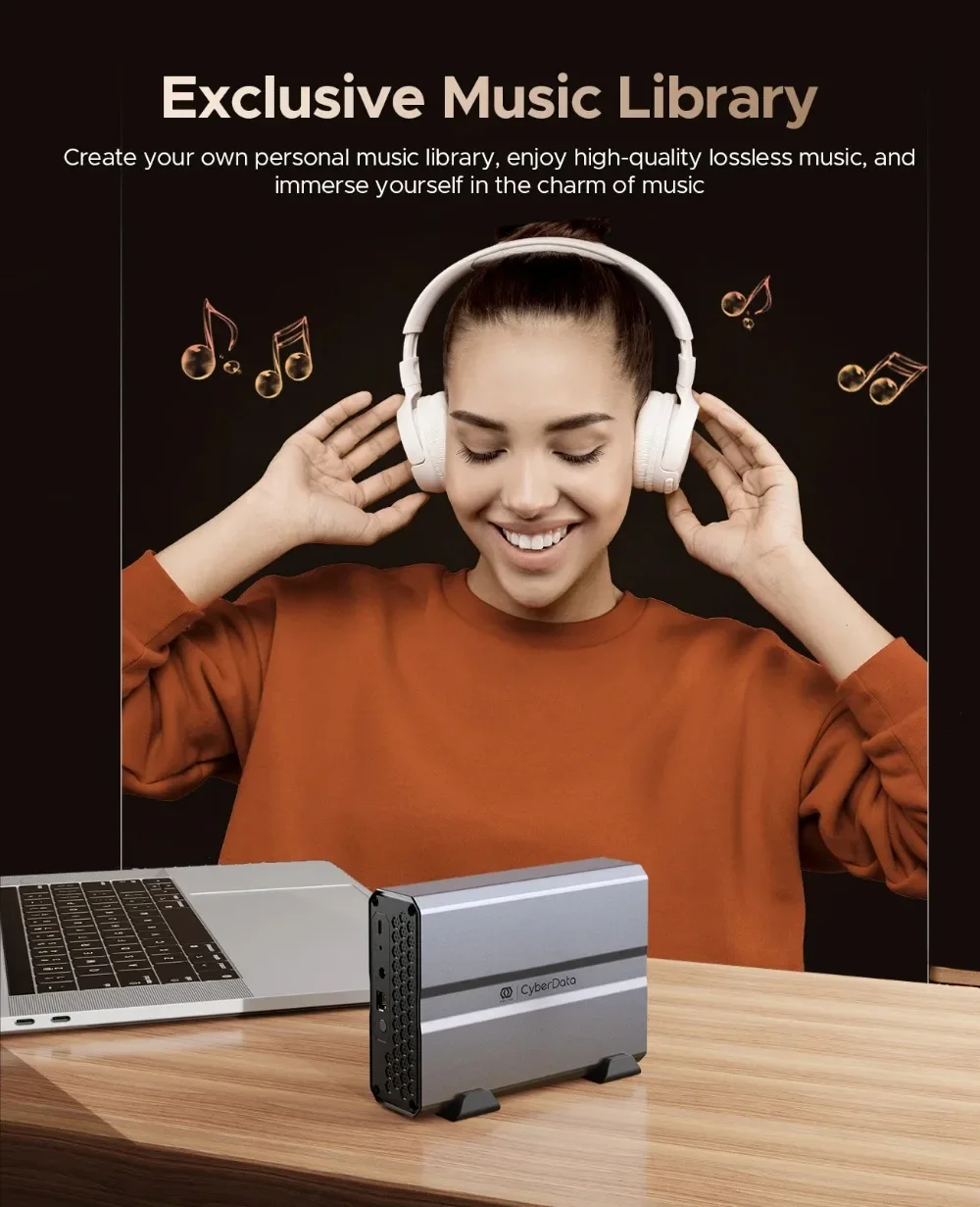 ORICO Nas Storage Personal Storage 3.5" Type-C NAS Multimedia Database Built-in 4TB/8TB Hard Drive Data Security Remote Access