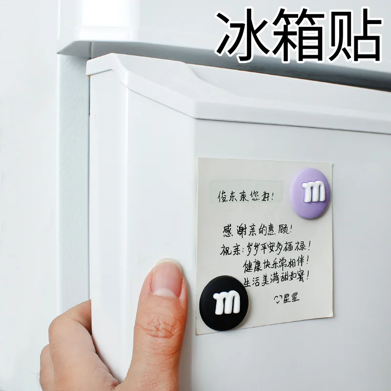 Cute Cartoon Kuromi Silicone Fridge Magnet Home Decore Mini Refrigerator Home Decoration Sticker Magnets For Fridge Souvenir