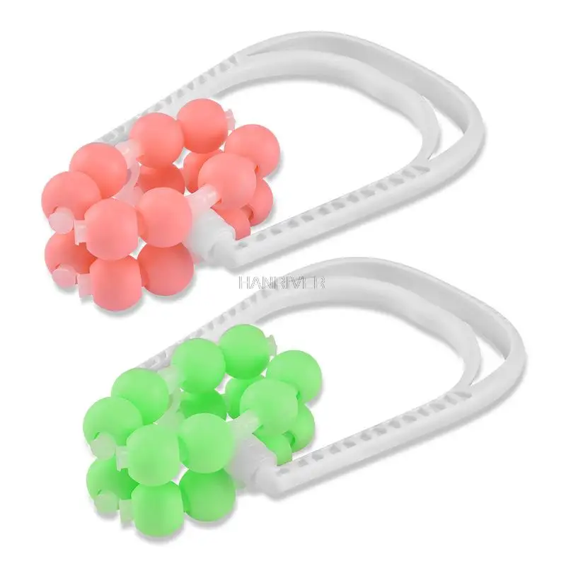 

1 шт., массажер для ног, 16 шариков-роликов, 360 градусов, ручной тонкий массажный мяч для ног, массажный мяч для икр, волшебный, формирно, расслабляющий, снимает мышечную боль