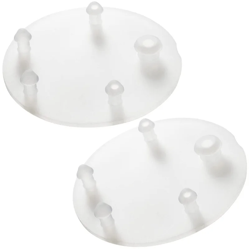 Replacement for Vormax Toilet Tank Silicone Flapper Seal Gasket 3Inch for American Standard 7381424-100.0070A (2 Pack)