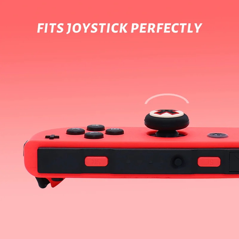 2pcs Silicone Soft Thumb Stick Grip Caps For Nintendo Switch Joycon Controller Joystick Gamepad Case Accessories for Switch Lite