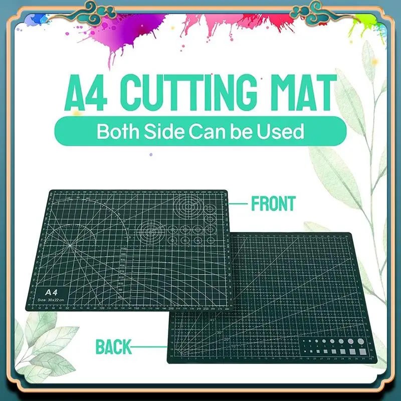 (신규)-그림, 예술, 수제, 공예, 봉제 및 스크랩북용 컵이 있는 실리콘 공예 매트 공예 매트