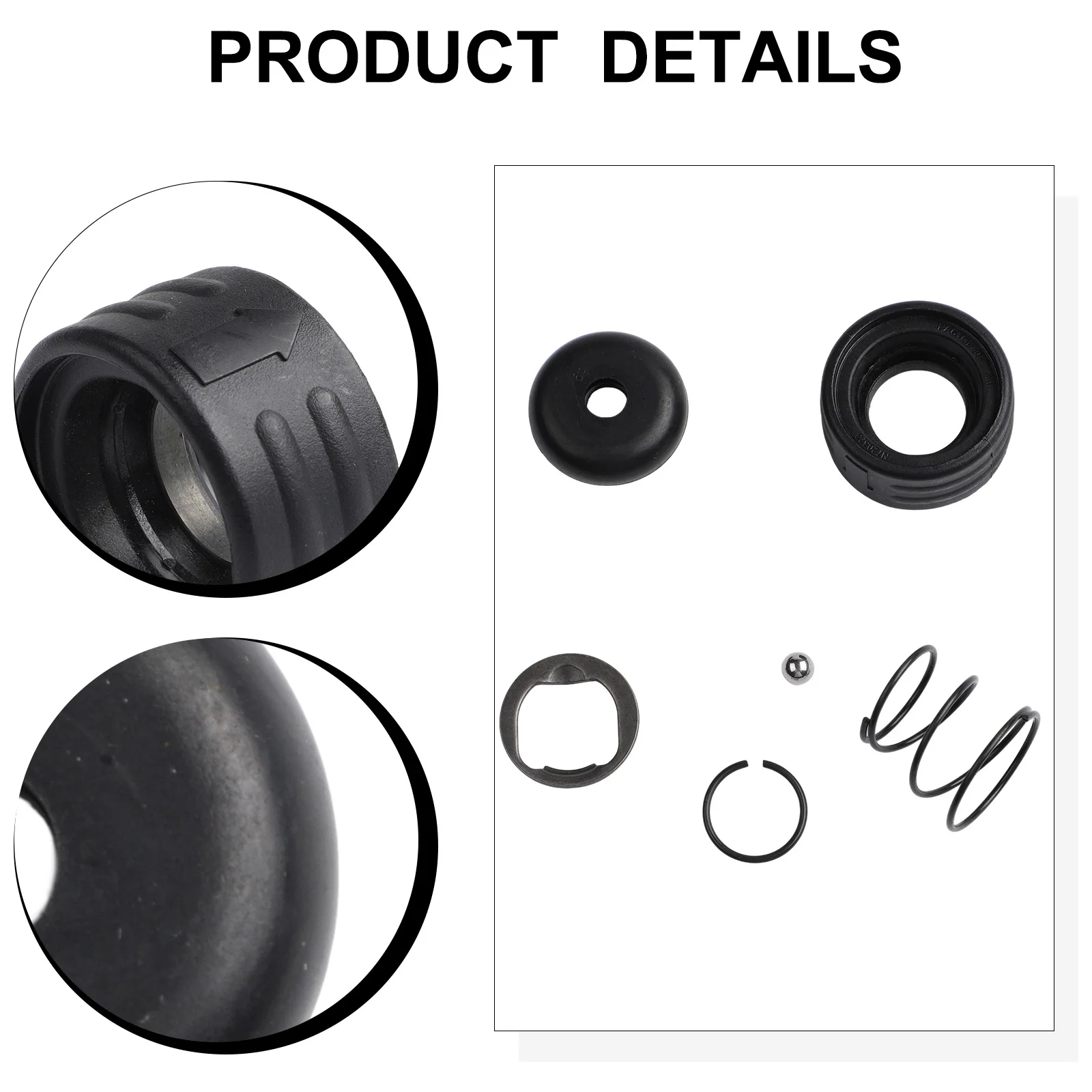 Chuck Accessory Kit 6 pcs for DCH133 SBH900 D25032 D25033 Electric Hammer Drills Includes Essential Parts for Tool Servicing