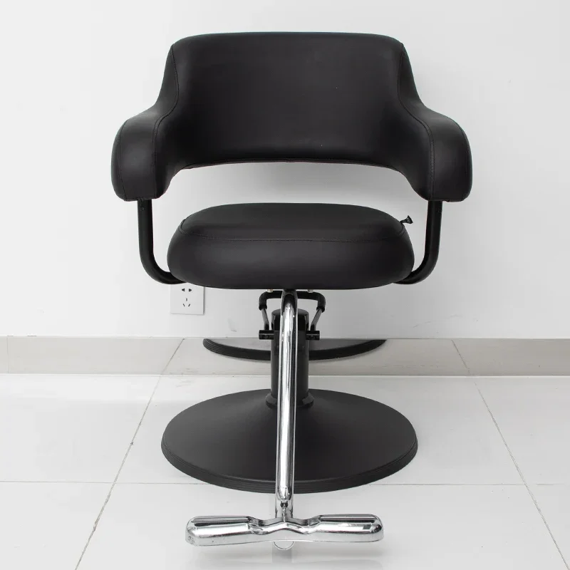 High Hair Salon Chair Pedicure Shampoo Haircut Facial Barbershop Chair Dressing Table Swivel Cadeira Gamer Hair Salon Furniture