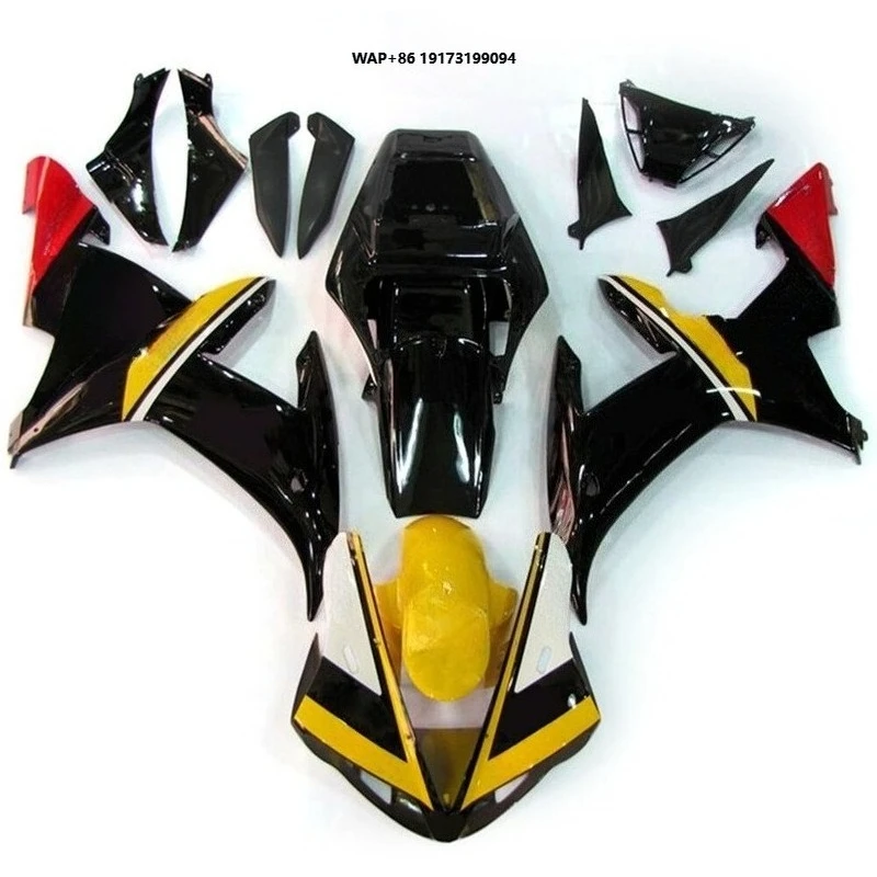 

2002 2003 YZF R1 Plastic Fairings Bodywork Cowlings Set Yellow Black
