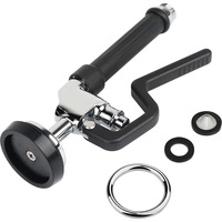 Kitchen Faucet Head Replacement Pull Out Kitchen Sink Faucet Sprayer Nozzle Vessel Sink Faucet Spray Head Matte Black