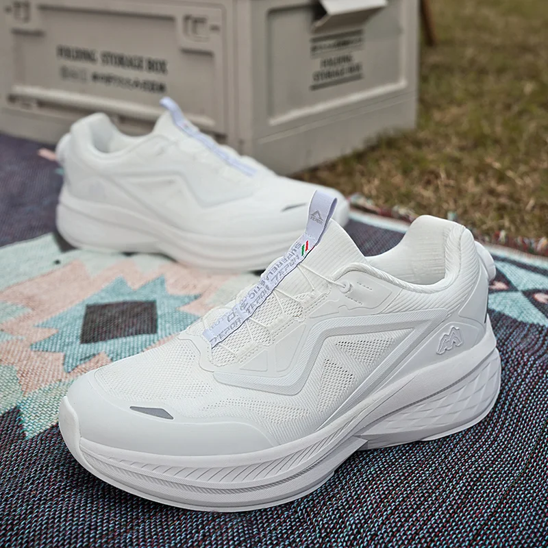 Men's Outdoor Sports Casual Shoes Ultra-Light Cushioned Hiking Travel Shoes Women's Breathable Running Shoes