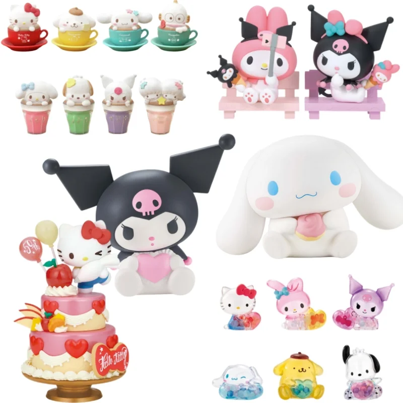 

Подлинная Bandai Banpresto Sanrio Hello Kitty My Melody Kuromi Sofvimates аниме Коллекционная модель мультяшная фигурка подарочная игрушка