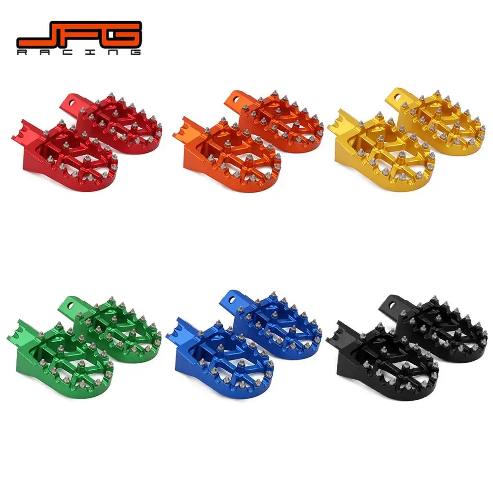 Motorfiets Universele CNC Kleurrijke Voetsteun Voetsteunen Voor HONDA CRF XR 50 70 110 M2R SDG DHZ SSR KAYO Pit Bike