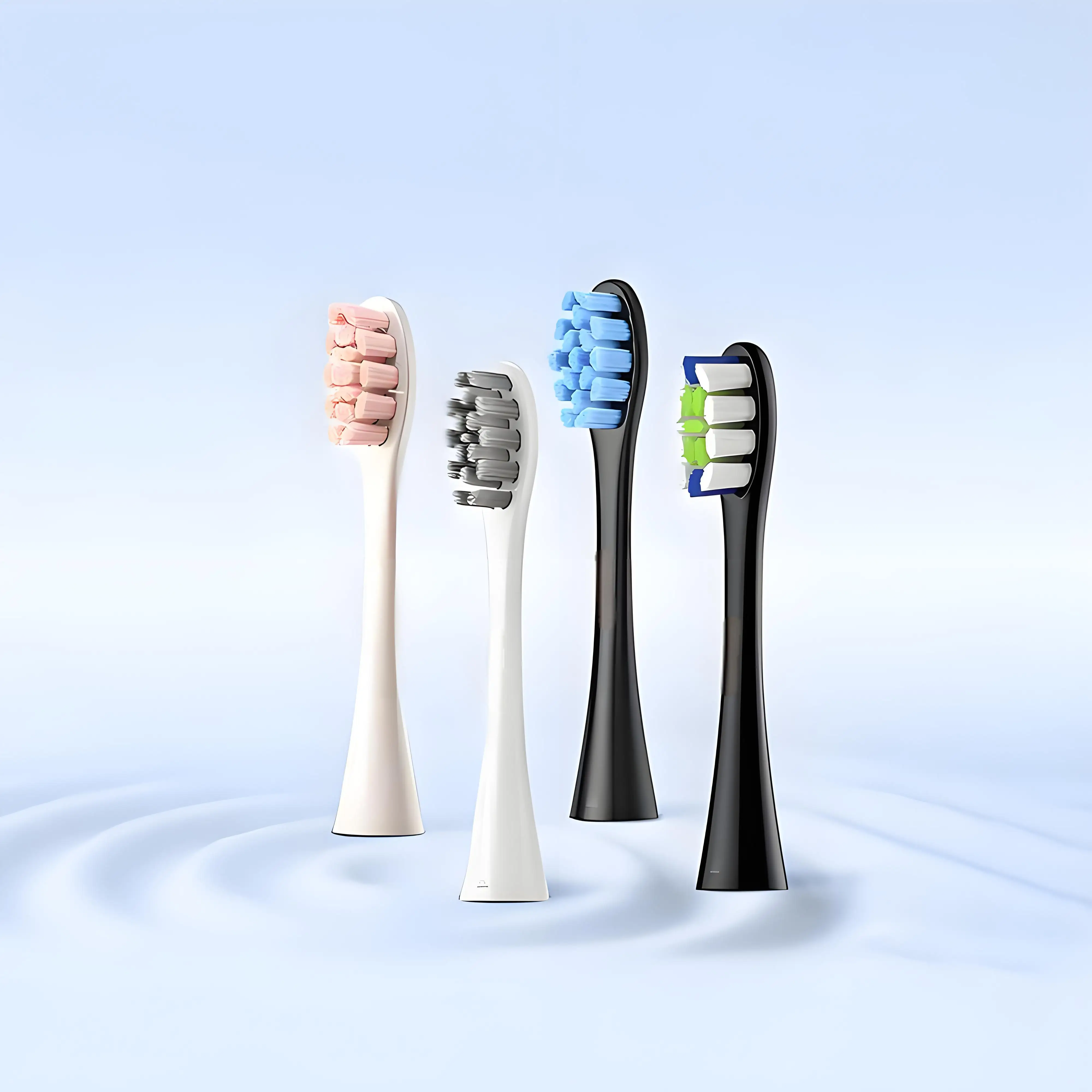 3/6 шт. насадки для электрических зубных щеток для Oclean X pro Elite Flow Z1 X10 E1 Air 2, аксессуары для умных звуковых насадок всех серий 3/6 шт. насадки для электрических зубных щеток для Oclean X pro Elite Flow Z1 X10 E1 Air 2, аксессуары для умных звуковых насадок всех серий