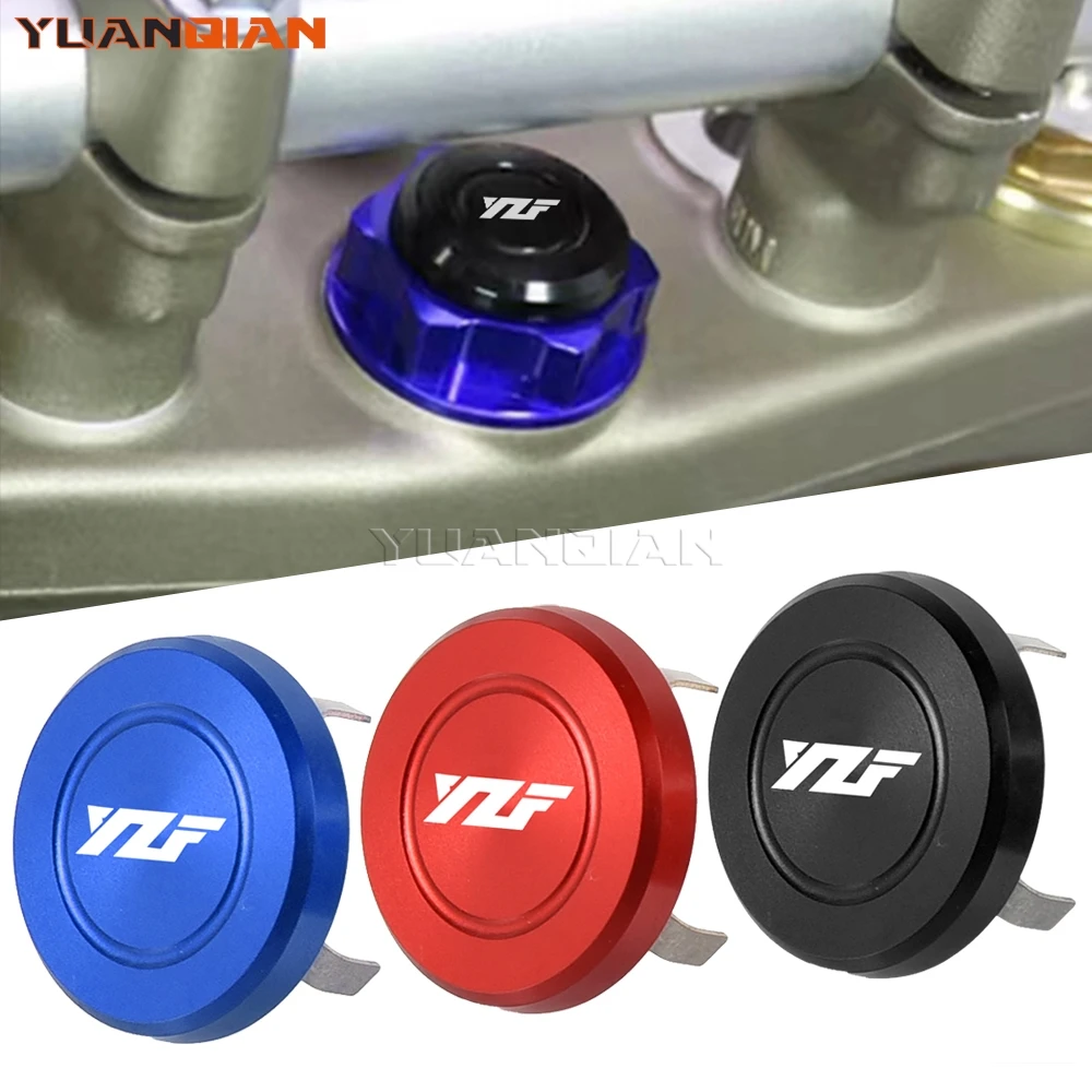 YZF R1 R1M R1S R3 R6 R15 R125 Steering Stem Nut Cap For Yamaha YZFR1 YZFR1M YZFR1S YZFR3 YZFR6 YZFR15 YZFR125 YZF600R YZF600RTHU