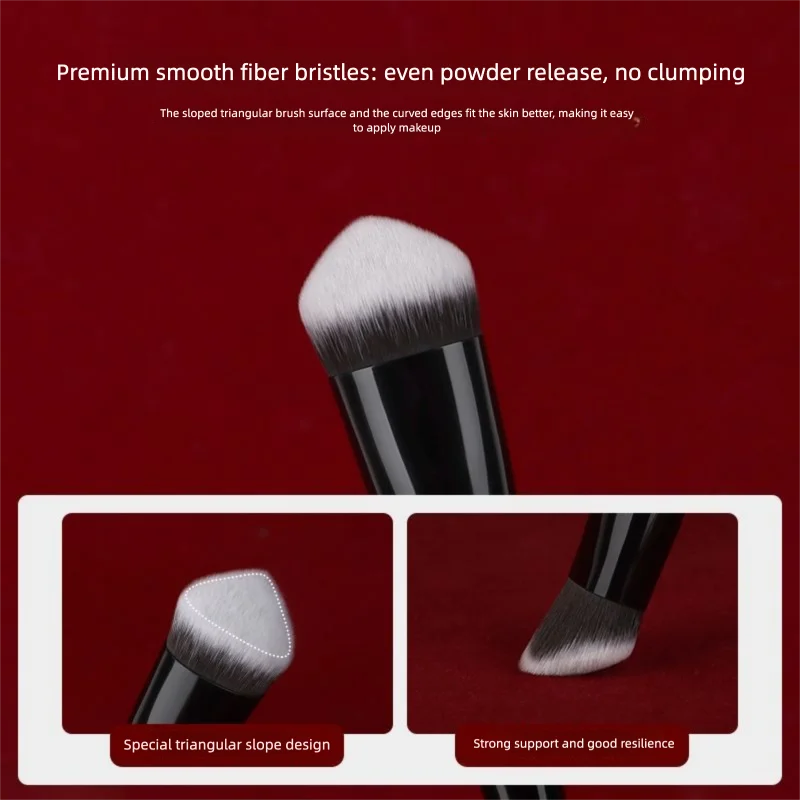 Meizu Girl Zhu Yao N96 Triangular Slope Foundation Brush, Facial Foundation Liquid Brush, Cangzhou Makeup Brush
