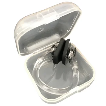 남녀공용 수영 코 클립 케이스, 방수 소프트 실리콘, 다이빙 목욕 용품