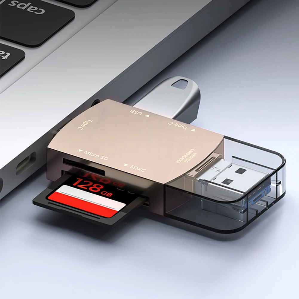 Устройство для чтения карт Micro SD, USB/Type-C/ Micro TF