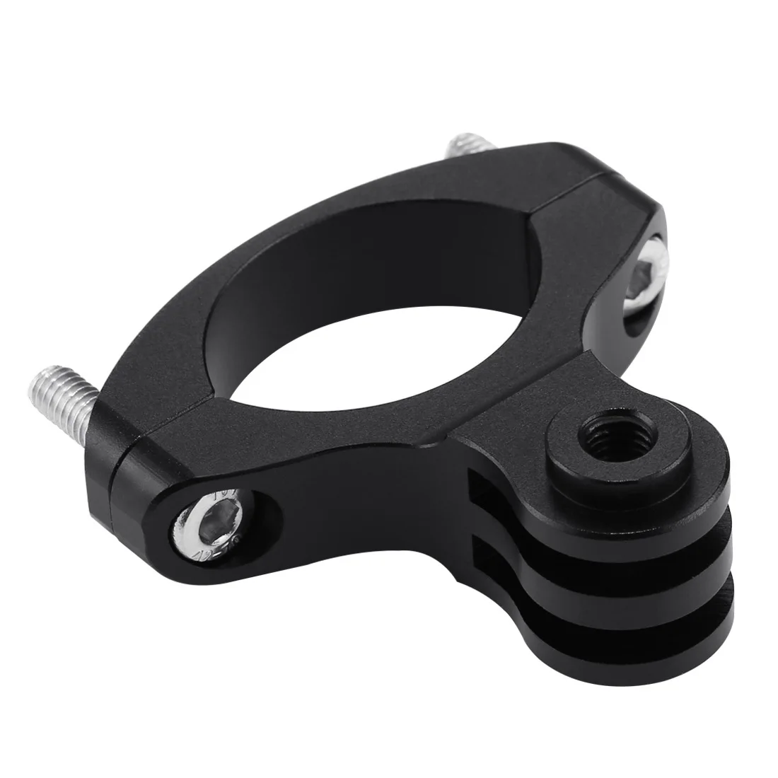PULUZ Bike Handlebar Adapter Mount Clamp Fixed Bracket for GoPro Hero 12 11 10 9 8 7 6 5 DJI Osmo Action Cameras Accessories
