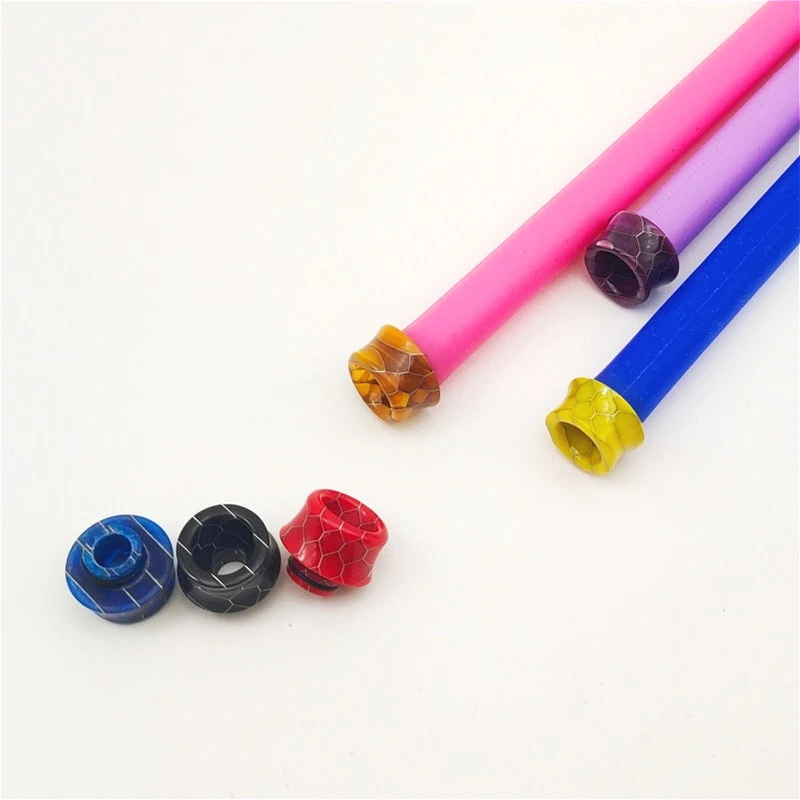 1 قطعة 510 فوهة بالتنقيط الراتنج الأفعى نمط القش المشتركة