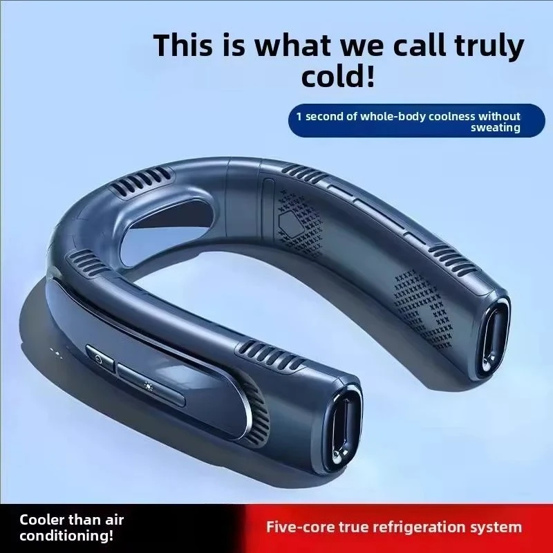 New Upgrade Neckband Semiconductor Cooling Fan
