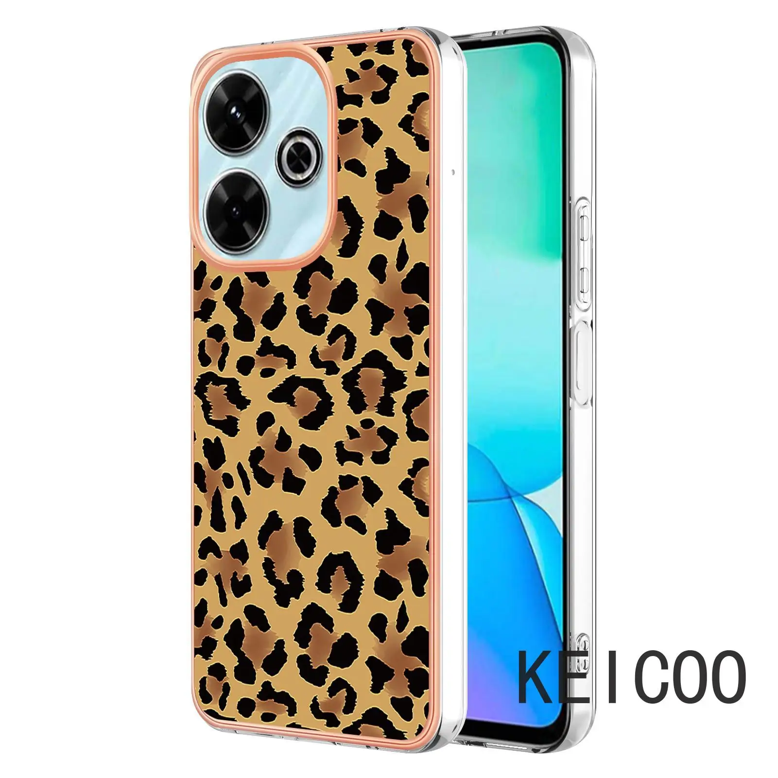 For Xiaomi Redmi Turbo K70 Poco 13C 13T 3 F6 Pro K70Pro 5G China Pattern Leopard Print Elephant Cat Silicone Shockproof Shell